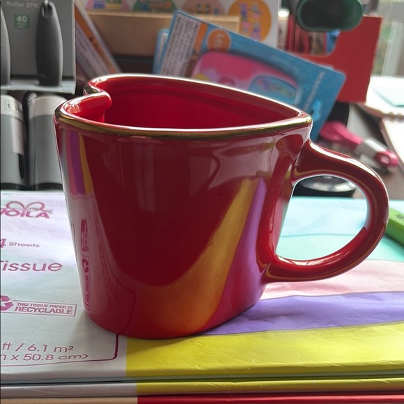 Threshold Other - Red Ceramic Mug